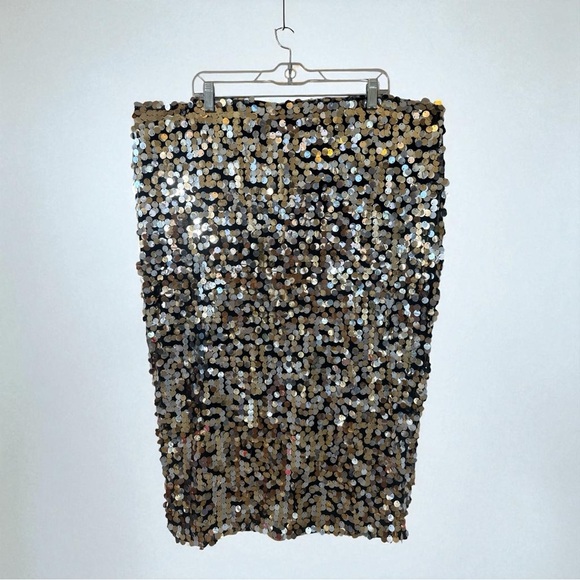 Eloquii Plus Size Sequin Embellished Skirt - Picture 3 of 8